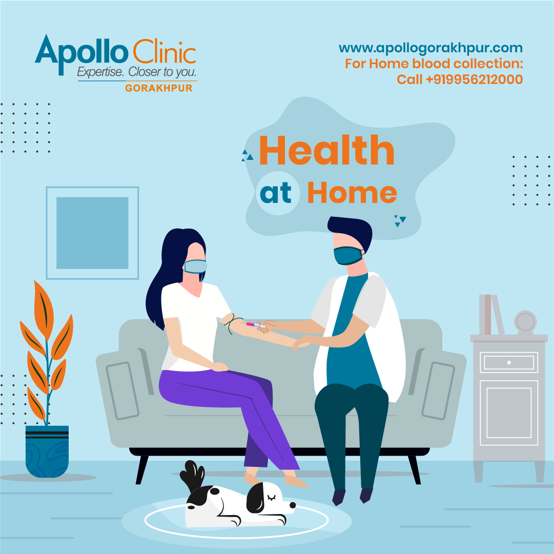 Apollo Clinic Gorakhpur is open for all appointments! We prioritize your safety with health checks, contactless check-in, Thermal Screening, and more. And if you’re still not sure to go out, we are also offering Home Blood Collection, Home Delivery of Medicine and many more.